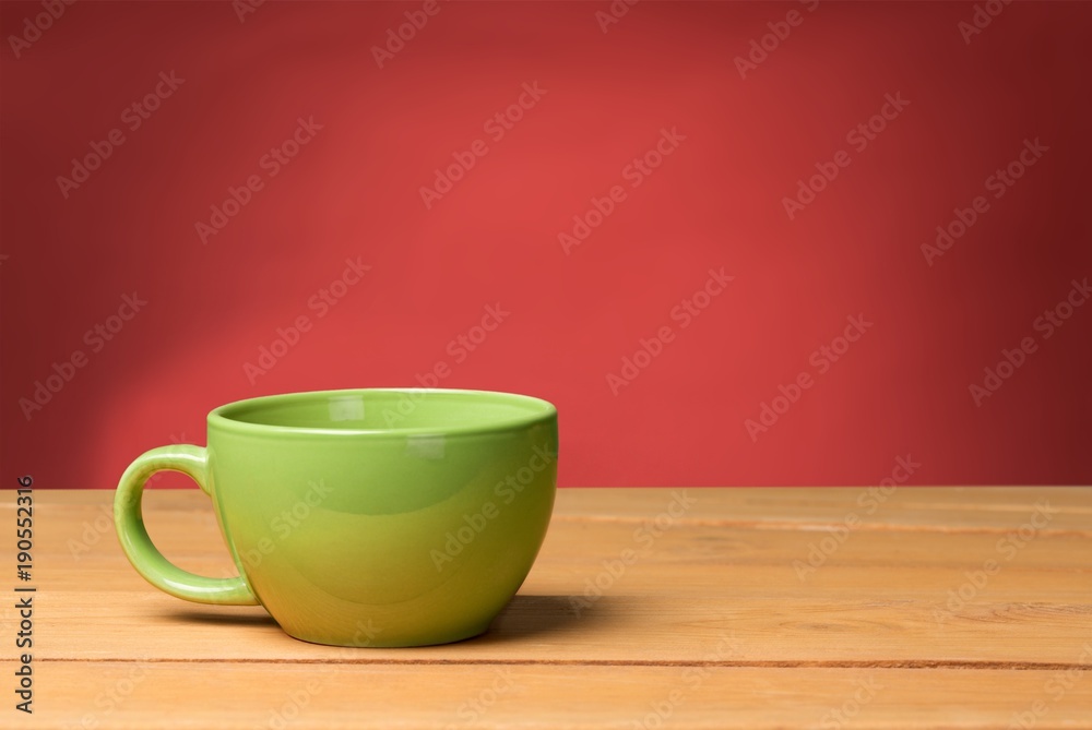 Canvas Prints Coffee cup on background