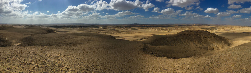 Fototapeta na wymiar Desert Panorama Egypt