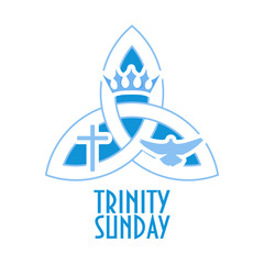 Trinity Sunday is the first Sunday after Pentecost in the Western Christian liturgical calendar, and the Pentecost in Eastern Christianity.