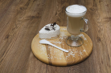 coffee drink in a beautiful container