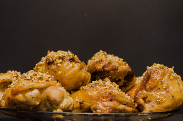 Prosciutto Wrapped Chicken.
