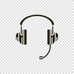 headphones vector icon