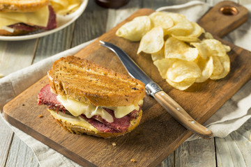 Savory Homemade Corned Beef Reuben Sandwich