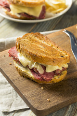Savory Homemade Corned Beef Reuben Sandwich