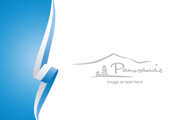 San Marino abstract flag brochure cover wall mural poster background vector