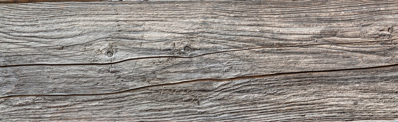Panorama background texture of old vintage wood