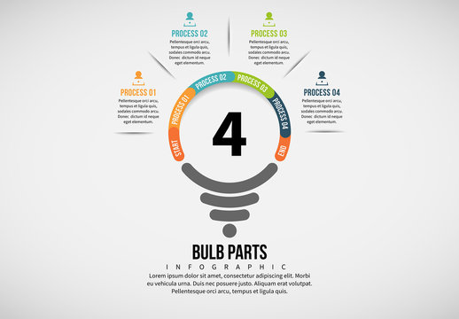 Light Bulb Process Infographic 2