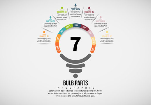 Light Bulb Process Infographic 5