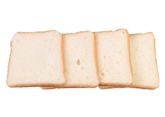 Bread toast isolation