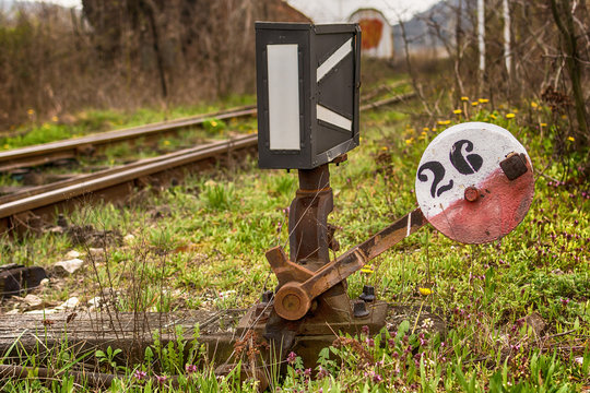 Traffic sign for trains