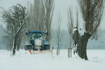 snow ploughing service