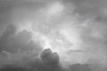 Obraz premium Grey clouds