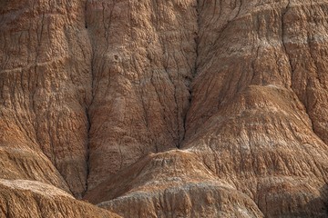 Large colorful mountains in China