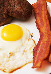 Eggs Bacon and Sausage