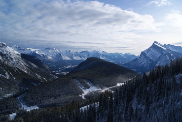 A cool day near the Banff village