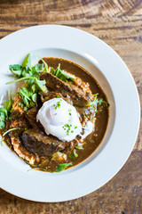 short ribs and grits