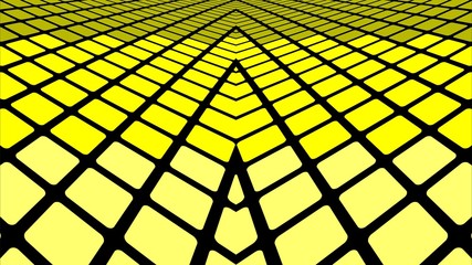 Infinite yellow tiles background - Illustration,
Yellow geometric abstract background