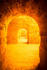 Fototapeta premium Archs in perspective