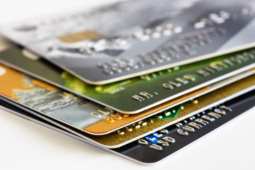 credit card close-up