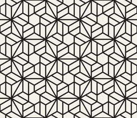 Vector seamless pattern. Modern stylish abstract texture. Repeating geometric tiles from striped elements i