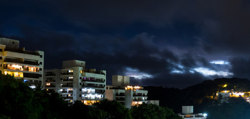 The sky at the peninsula