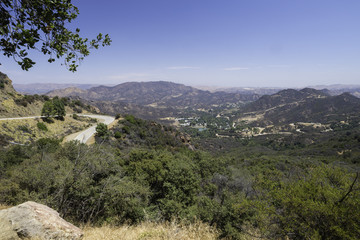 Fototapeta na wymiar Santa Monica Mountains National Recreation Area