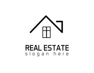 House Real estate logo