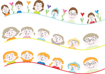 happy family background