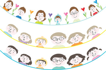 happy family background