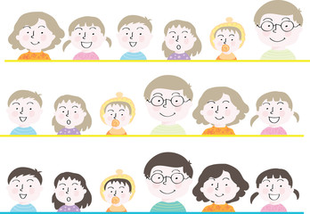 happy family background