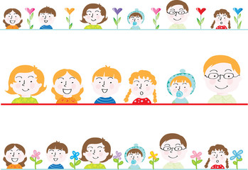 happy family background