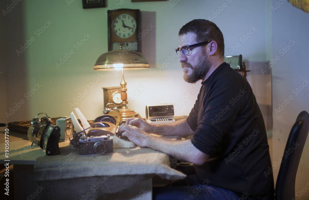 Fototapete author working with typescript