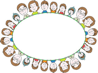 happy family background