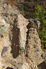 Amazing Autumn Landscape of Rock Formation Devil's town in Radan Mountain, Serbia
