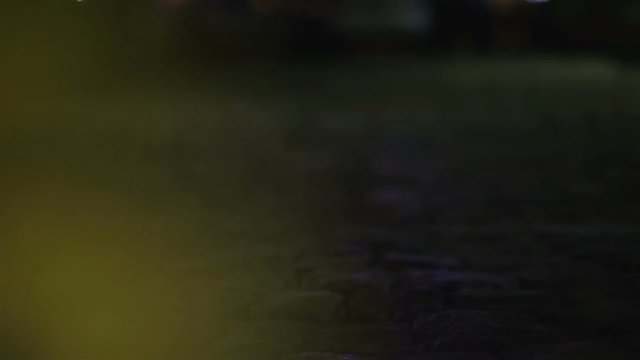 Lady on high heels committed robbery and running away from scene of crime