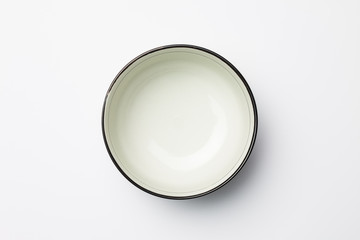 White bowl on white background - 190591150