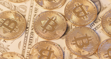 Bitcoin over US dollar