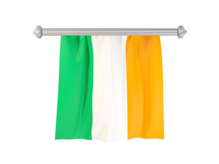 Pennant with flag of ireland