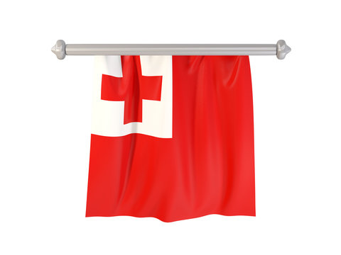 Pennant with flag of tonga