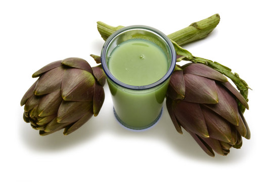 Cynara scolymus 菜薊 Artichaut خرشوف  Artichoke Succo Karczoch frullato drink zwyczajny di Artischocke carciofo ארטישוק