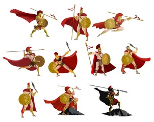 spartan powerful warriors