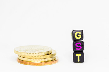 Colorful plastic beads with letters.conceptual image