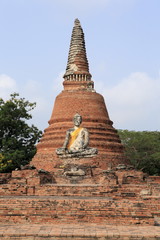 Wat Worachetha Ram in Ayutthaya historical park