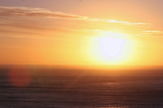 Ocean sunset