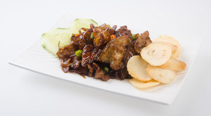 pork. chinese cuisine asia food