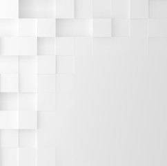 Obraz premium Mosaic square background. Abstract Geometric minimalistic cover design. Vector graphic.