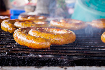 northern thai spicy sausage (Sai Aua)