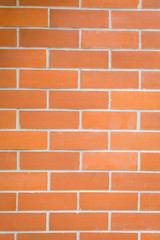 Obraz premium Orange brick wall