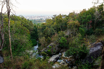 Naklejka na ściany i meble Outside the city in Chiang Mai, Thailand