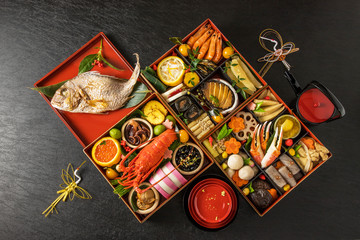 和風懐石Traditional Japanese meal brought in courses